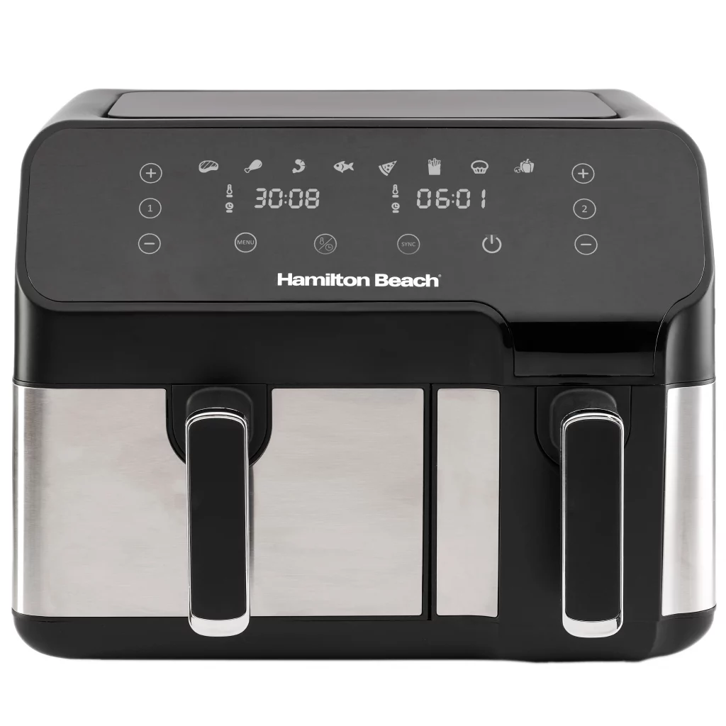 Hamilton Beach Dual Size Air Fryer 8 5L AOT Electronics Jordan