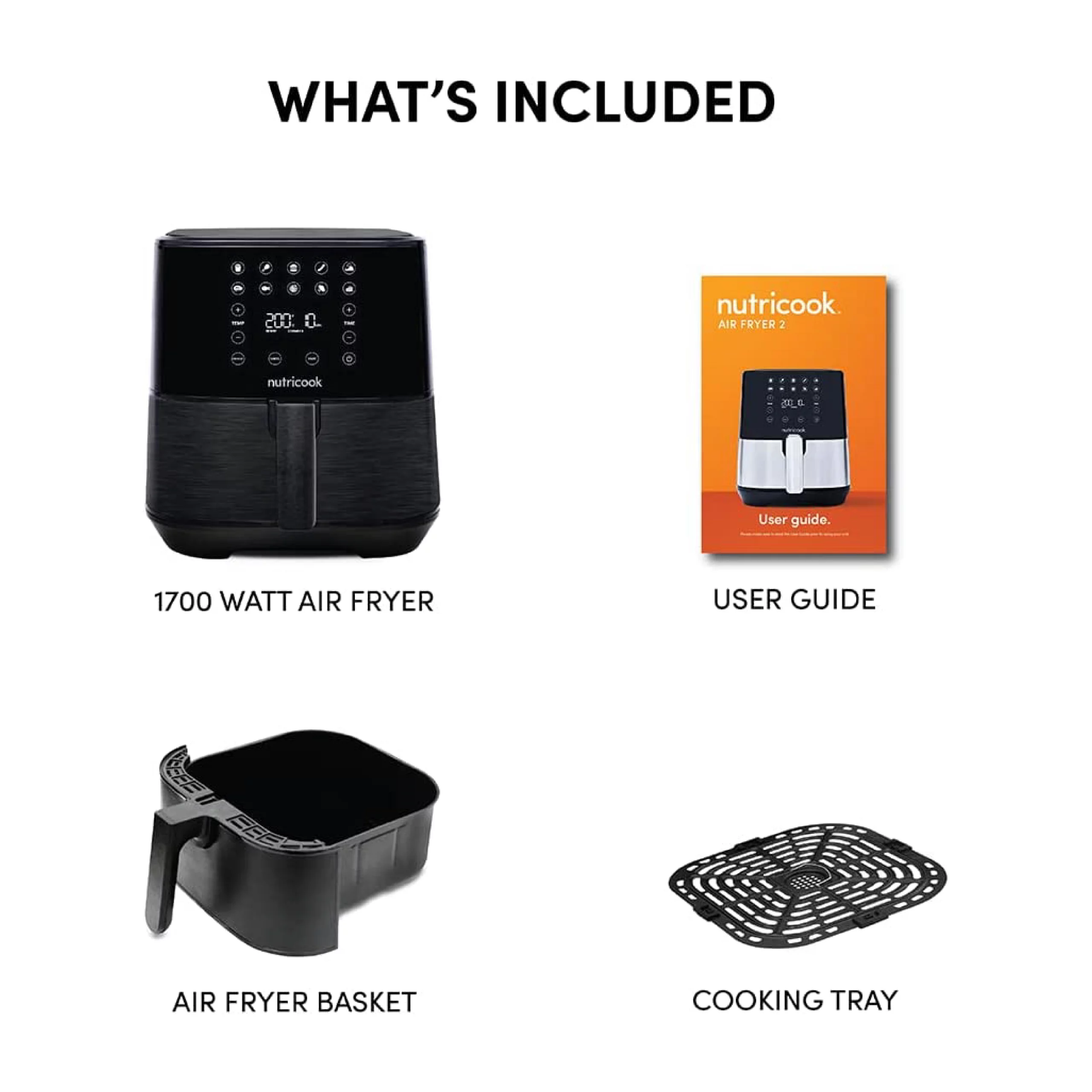 Introduction to Nutricook Smart Indoor Grill & Air Fryer XL 8.5L