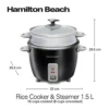 Hamilton Beach Rice Cooker & Steamer 1.5L 500W - Image 2