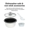 Hamilton Beach Rice Cooker & Steamer 1.5L 500W - Image 3