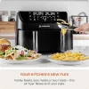 ⁦Nutricook Air Fryer Duo 2 Flexzone⁩ - الصورة ⁦4⁩