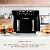 ⁦Nutricook Air Fryer Duo 2 Flexzone⁩ - الصورة ⁦7⁩