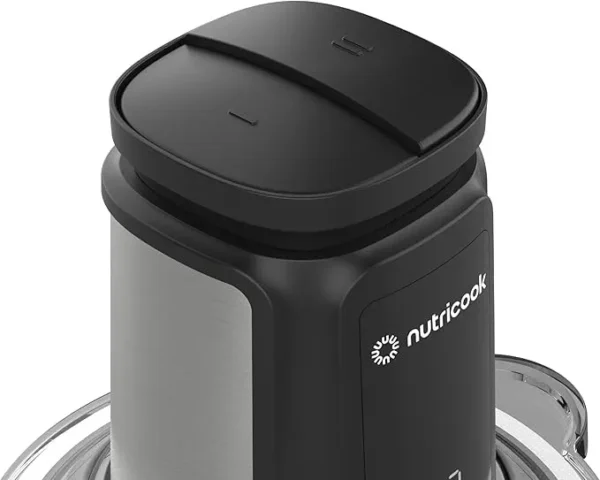 Nutricook Glass Chopper & Mincer, 1.2L , 500 W, Black - Image 4