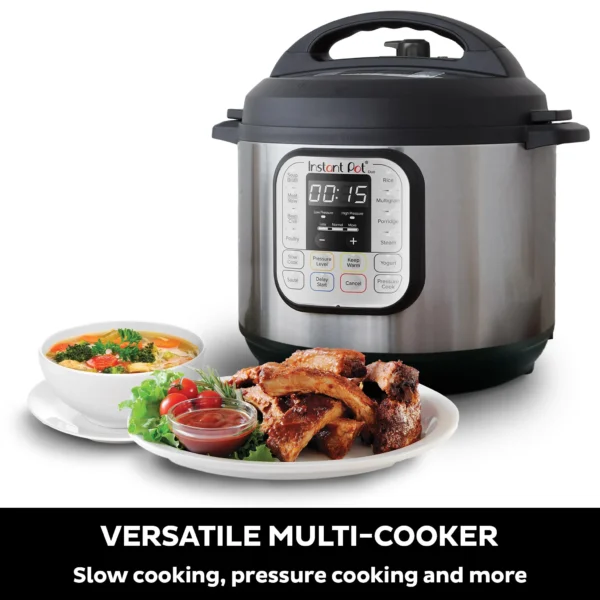 Instant Pot Duo, 8L Electric Pressure Cooker, 1200W 7-in-1 Smart Multi Cooker - Image 3