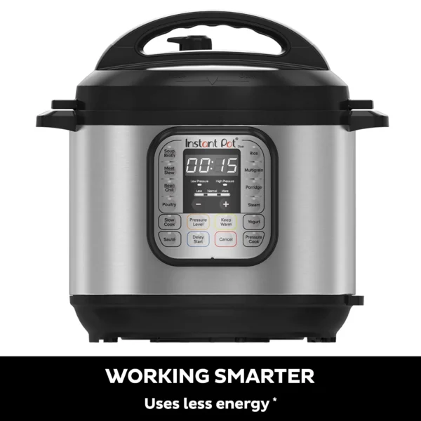 Instant Pot Duo, 8L Electric Pressure Cooker, 1200W 7-in-1 Smart Multi Cooker - Image 4